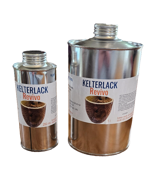 Kelterlack, foodsafe and waterproof (Revivo)