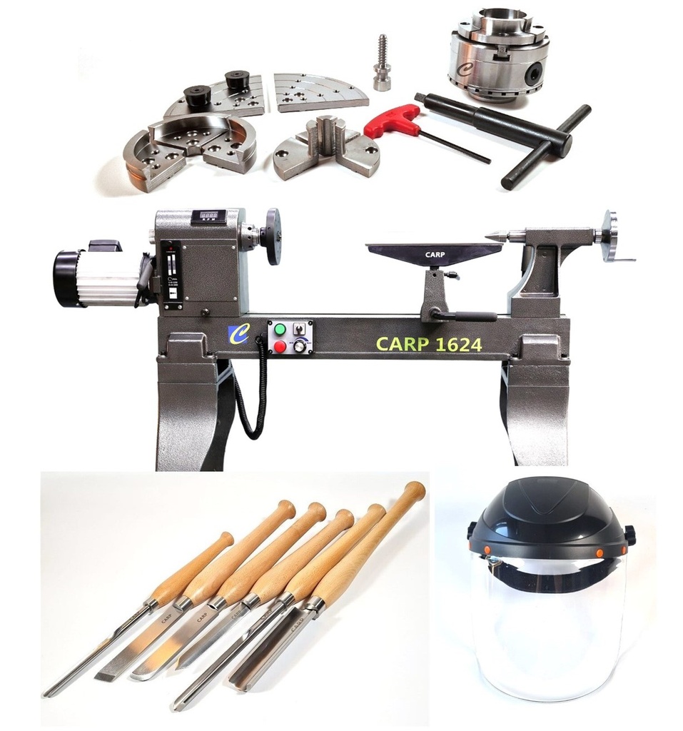 CARP 1624 Draaibank (incl. starterset)