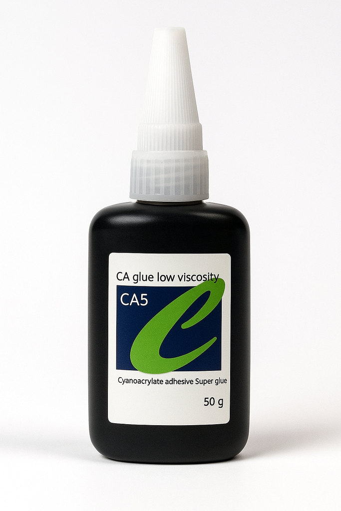CA 5 secondenlijm ZWART (50 gr) 